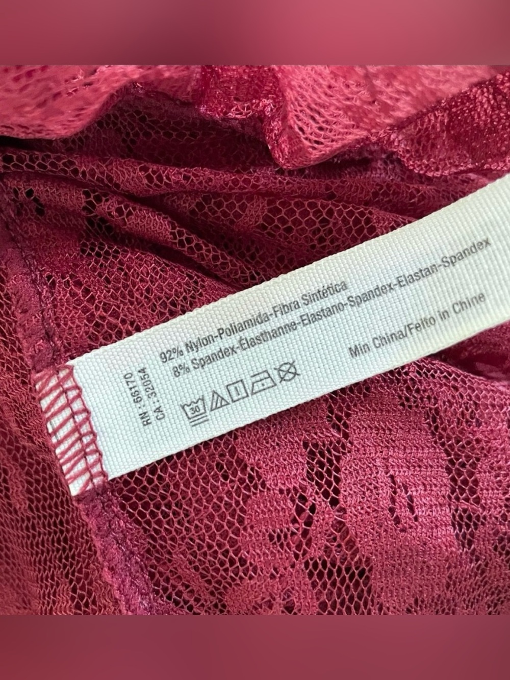 FP Intimately ‘French Courtship’ Asymmetrical Maxi Slip Dress in Red Vintage XS - Picture 11 of 13